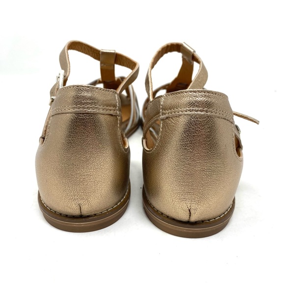 PIKOLINOS Talavera Champagne Sandals 42 | Semi-Closed Braided Leather - Picture 3 of 7